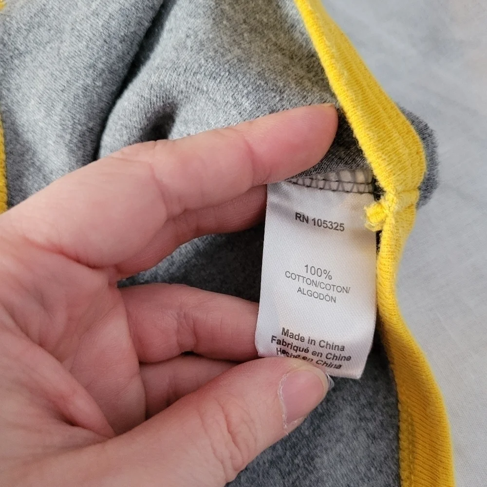 John Deere NWOT grey w/ yellow trim 